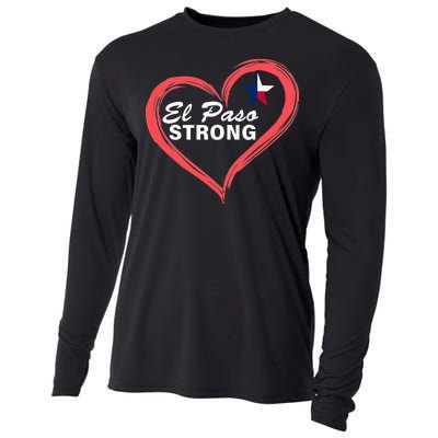 El Paso Strong Heart Texas Star Cooling Performance Long Sleeve Crew