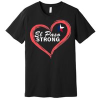 El Paso Strong Heart Texas Star Premium T-Shirt