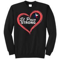 El Paso Strong Heart Texas Star Tall Sweatshirt