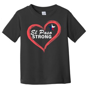 El Paso Strong Heart Texas Star Toddler T-Shirt