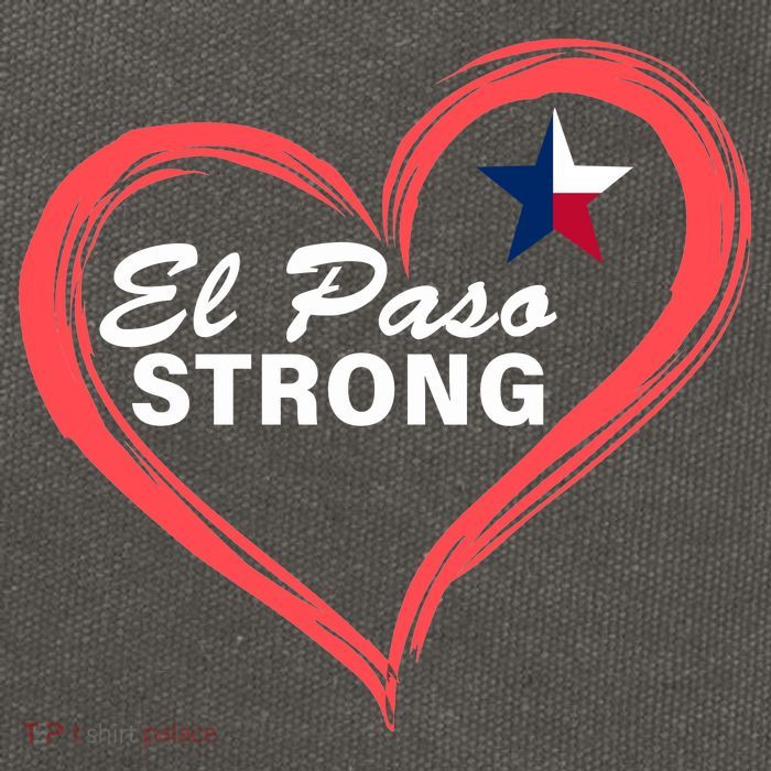 El Paso Strong Heart Texas Star Cotton Canvas Backpack