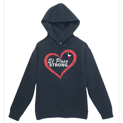 El Paso Strong Heart Texas Star Urban Pullover Hoodie