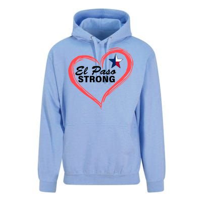 El Paso Strong Heart Texas Star Unisex Surf Hoodie