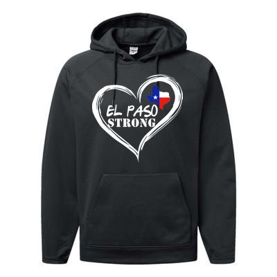 El Paso Strong Support Texas Performance Fleece Hoodie