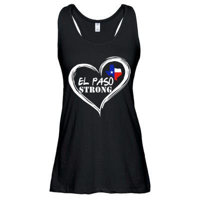 El Paso Strong Support Texas Ladies Essential Flowy Tank