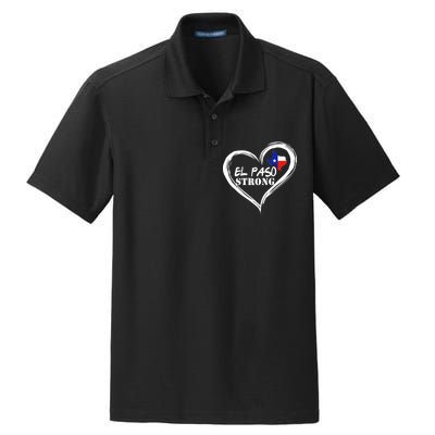 El Paso Strong Support Texas Dry Zone Grid Polo