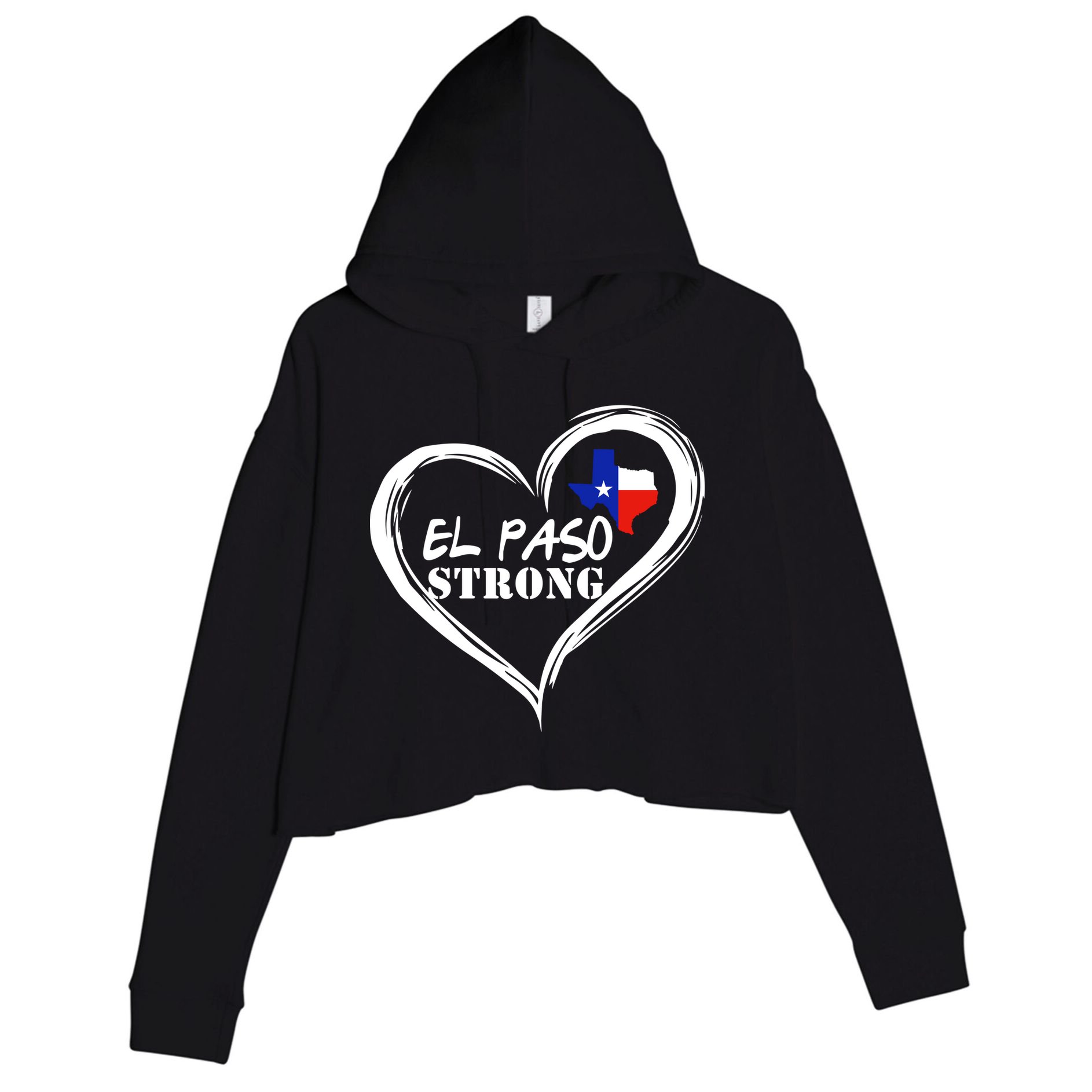 El Paso Strong Support Texas Crop Fleece Hoodie