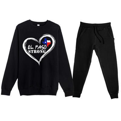 El Paso Strong Support Texas Premium Crewneck Sweatsuit Set