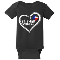 El Paso Strong Support Texas Baby Bodysuit