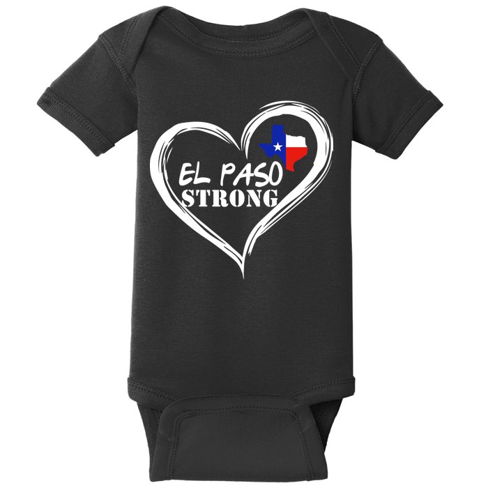 El Paso Strong Support Texas Baby Bodysuit