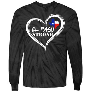 El Paso Strong Support Texas Tie-Dye Long Sleeve Shirt