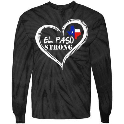 El Paso Strong Support Texas Tie-Dye Long Sleeve Shirt