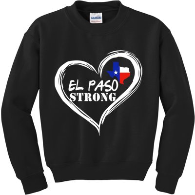 El Paso Strong Support Texas Kids Sweatshirt