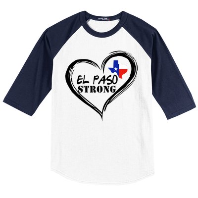 El Paso Strong Support Texas Baseball Sleeve Shirt