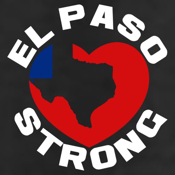 El Paso Strong Texas Heart 7 Panel Mesh Trucker Snapback Hat