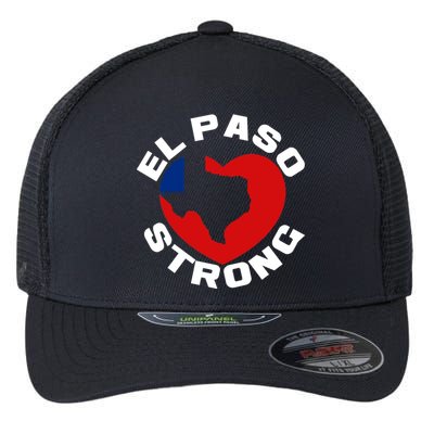 El Paso Strong Texas Heart Flexfit Unipanel Trucker Cap