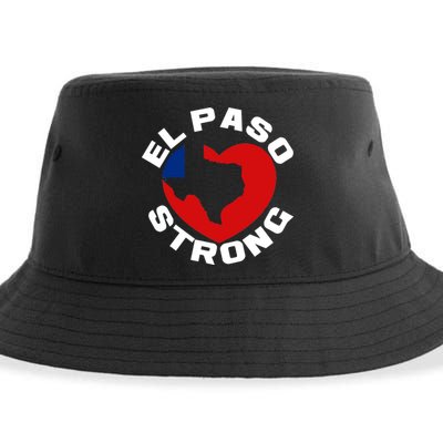 El Paso Strong Texas Heart Sustainable Bucket Hat