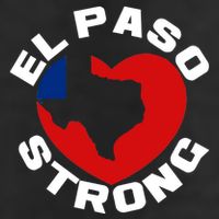 El Paso Strong Texas Heart Adult Drive Performance Visor