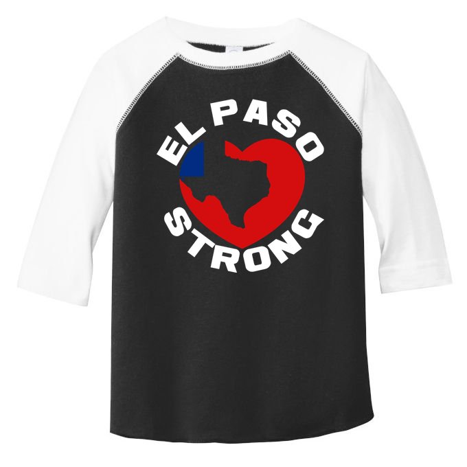 El Paso Strong Texas Heart Toddler Fine Jersey T-Shirt