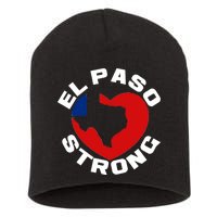 El Paso Strong Texas Heart Short Acrylic Beanie