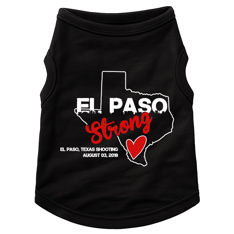 El Paso Strong Texas Shooting Doggie Tank