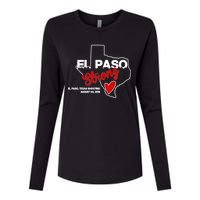 El Paso Strong Texas Shooting Womens Cotton Relaxed Long Sleeve T-Shirt