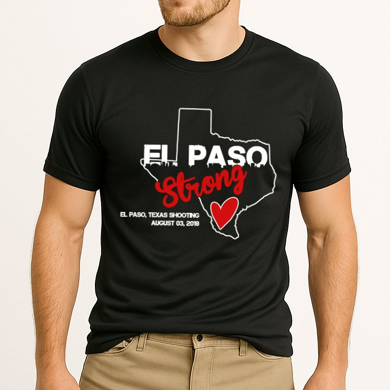 El Paso Strong Texas Shooting Cooling Performance Crew T-Shirt