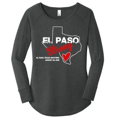 El Paso Strong Texas Shooting Women's Perfect Tri Tunic Long Sleeve Shirt