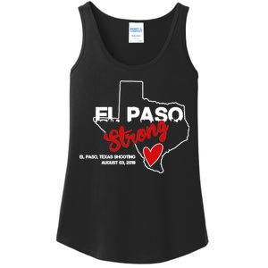 El Paso Strong Texas Shooting Ladies Essential Tank