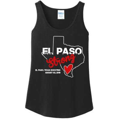 El Paso Strong Texas Shooting Ladies Essential Tank