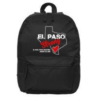El Paso Strong Texas Shooting 16 in Basic Backpack