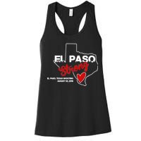 El Paso Strong Texas Shooting Women's Racerback Tank