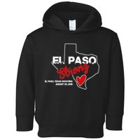 El Paso Strong Texas Shooting Toddler Hoodie