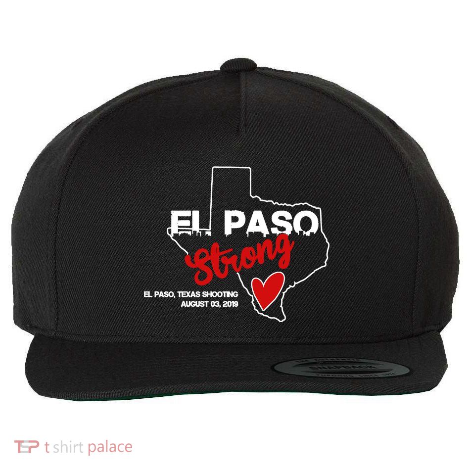 El Paso Strong Texas Shooting Wool Snapback Cap