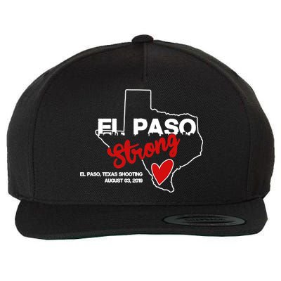 El Paso Strong Texas Shooting Wool Snapback Cap