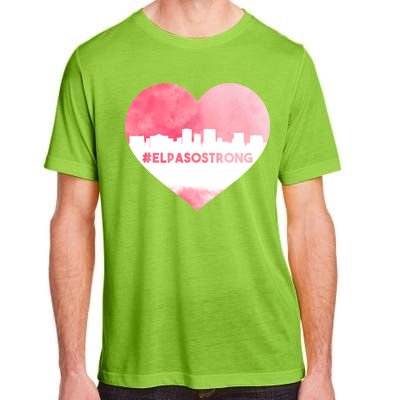 #El Paso Strong Texas Skyline Heart Adult ChromaSoft Performance T-Shirt