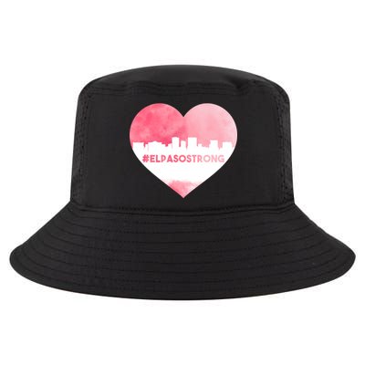 #El Paso Strong Texas Skyline Heart Cool Comfort Performance Bucket Hat