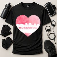 #El Paso Strong Texas Skyline Heart Cooling Performance Crew T-Shirt