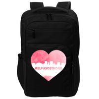 #El Paso Strong Texas Skyline Heart Impact Tech Backpack