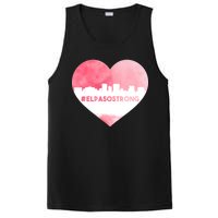 #El Paso Strong Texas Skyline Heart PosiCharge Competitor Tank