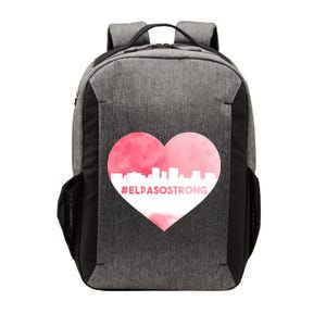 #El Paso Strong Texas Skyline Heart Vector Backpack