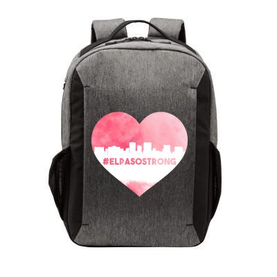 #El Paso Strong Texas Skyline Heart Vector Backpack