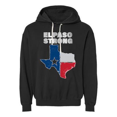 El Paso Strong Texas State Garment-Dyed Fleece Hoodie