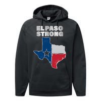 El Paso Strong Texas State Performance Fleece Hoodie