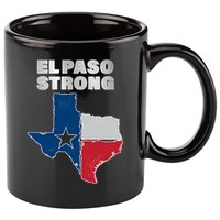El Paso Strong Texas State 11oz C Handle Ceramic Mug
