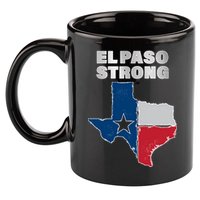 El Paso Strong Texas State 11oz C Handle Ceramic Mug