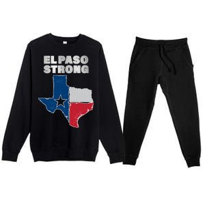 El Paso Strong Texas State Premium Crewneck Sweatsuit Set