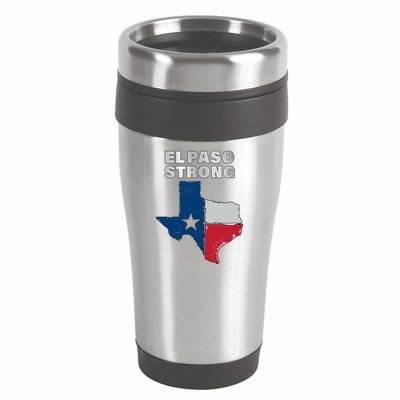 El Paso Strong Texas State 16oz Travel Tumbler