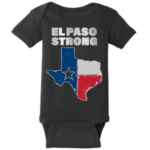 El Paso Strong Texas State Baby Bodysuit