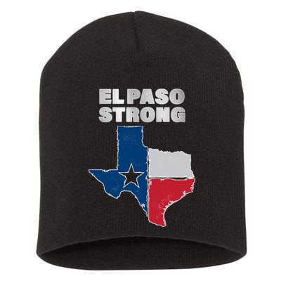 El Paso Strong Texas State Short Acrylic Beanie